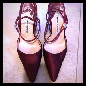 Manolo Blahnik sling backs